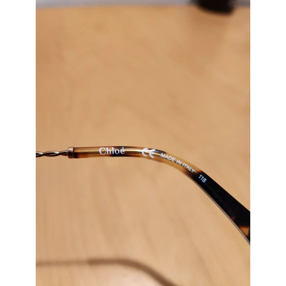 Chloe CE2731 Eyeglasses Tortoise Gold Twist Arm 53-18‎ Italy Frames